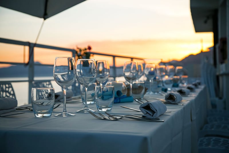 Outdoor wedding venue