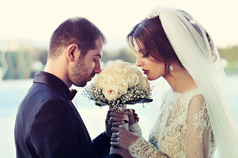 Black and White Wedding Palette